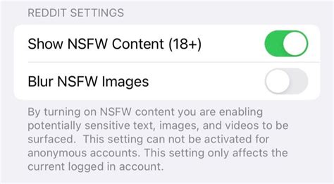 how to turn off nsfw on reddit app iphone|How to disable NSFW content on Reddit on an iPhone or iPad